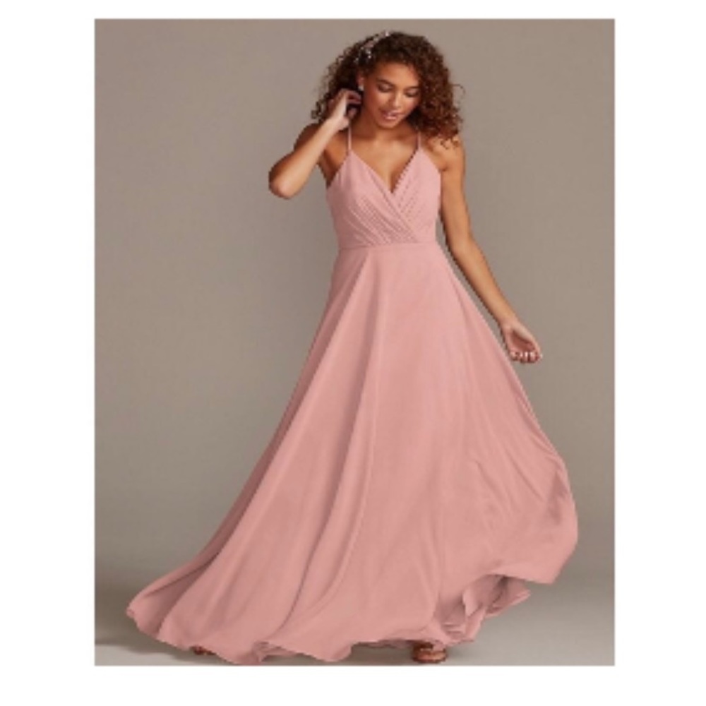 DB Studios Bridesmaids Dress in Ballet Pink
